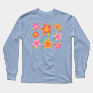 Happy Hibiscus Long Sleeve T-Shirt